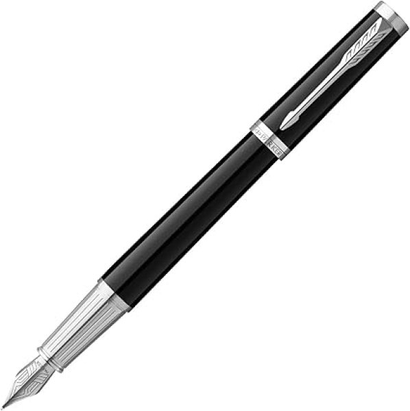 画像1: PARKER パーカー 万年筆 インジェニュイティ ブラックCT 細字 ギフトボックス入り 正規輸入品 2182593 (1)