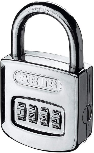 画像1: 日本ロックサービス(Nihon Lock Service) ABUS ナンバー4桁可変式南京錠 160シリーズ 50cm 160/50 (1)