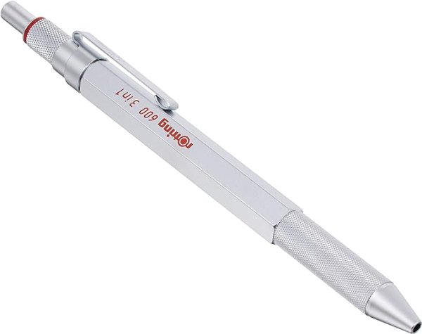 画像1: ROTRING ロットリング 600 3in1 シルバー ツイストタイプ 2121117 正規輸入品 (1)