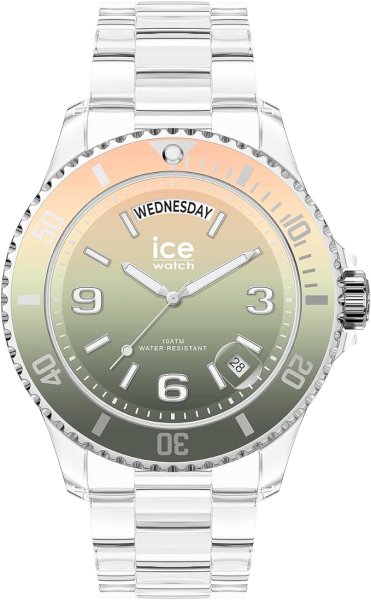 画像1: 正規代理店 [Ice watch] アイスウォッチ 時計 腕時計 メンズ 021438 アイス クリア サンセット [ICE clear sunset] ヨガ ミディアム デイデイト (1)