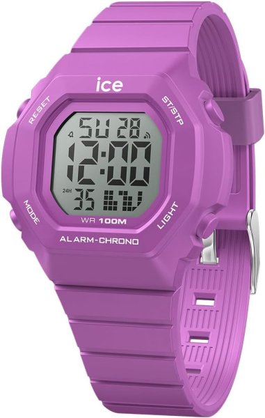 画像1: 正規代理店 [Ice watch] アイスウォッチ 時計 腕時計 デジタル メンズ 022101 アイスデジット ICE digit ultra パープル スモール (1)