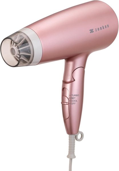 画像1: ゼンケン電磁波低減 ヘアケアドライヤーZD-750 (ピンク) (1)