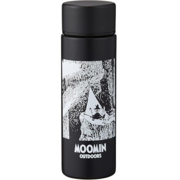 画像1: 山加商店(Yamakasyoten) 「 MOOMIN (ムーミン) 」 真空 ステンレス ボトル 水筒 ミニ 約140ml OUTDOORS テント 日本製 MM4603-858 (1)